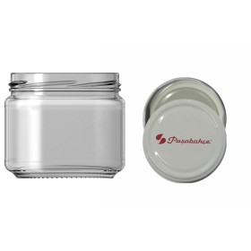 300 Cc. Cam Kavanoz - Paşabahçe Kapaklı-120 Lİ PAKETTE