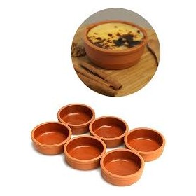 72 Lİ KUTUDA TOPRAK GÜVEÇ-SÜTLAÇ KASESİ-İÇİ SIRLI