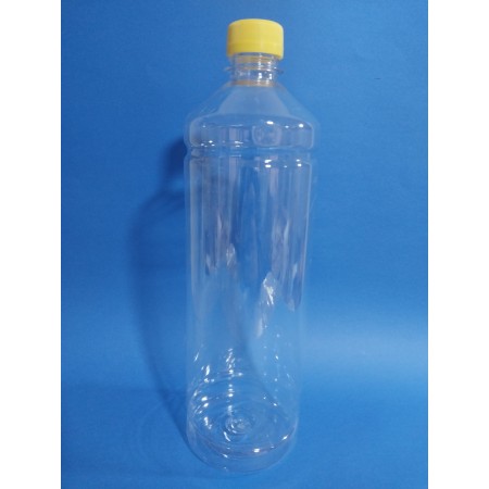 1 LİTRE SİLİNDİR TİP 30 MM AĞIZLI PET-PLASTİK ŞİŞE 136 LI PAKETLERDE