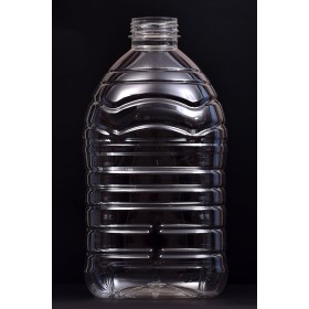 3 LİTRE ELİPS MODEL PLASTİK-PET SÜT-YAĞ-ŞALGAM ŞİŞESİ-KULP VE KAPAK DAHİL-36 LI PAKETTE