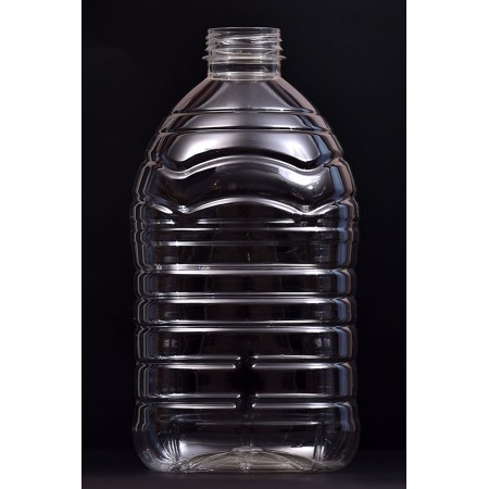 3 LİTRE ELİPS MODEL PLASTİK-PET SÜT-YAĞ-ŞALGAM ŞİŞESİ-KULP VE KAPAK DAHİL-36 LI PAKETTE