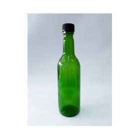 187 CC YEŞİL RENK SODA ŞİŞESİ KAPAKLI