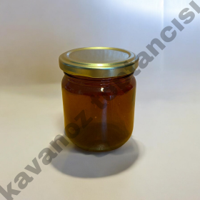 Paşabahçe 210 Cc. Cam Kavanoz - Amber Renkli - Altın Kapaklı-48 Lİ PAKETTE