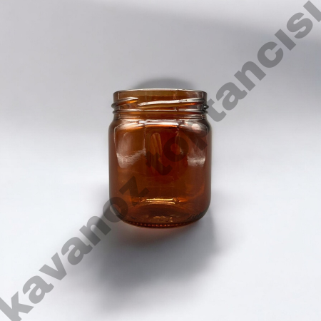 Paşabahçe 210 Cc. Cam Kavanoz - Amber Renkli - 96 Lı Pakette