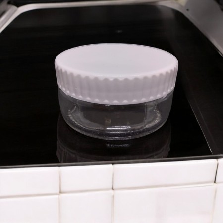 50 CC KREM KAVANOZU BEYAZ PLASTİK KAPAKLI-60 LI KUTUDA